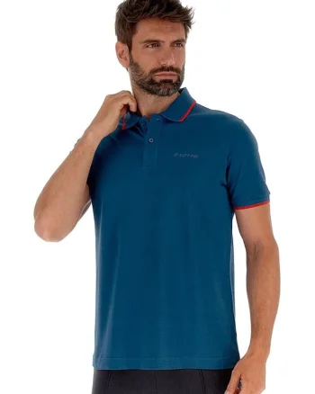 Tricou  Polo Sanremo 222278-D6K, Barbati, Albastru, Albastru