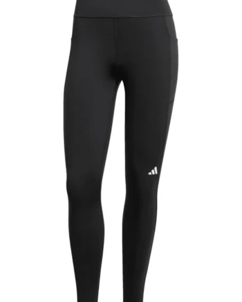 Colanti dama  Own The Run 7/8, negru, material elastic