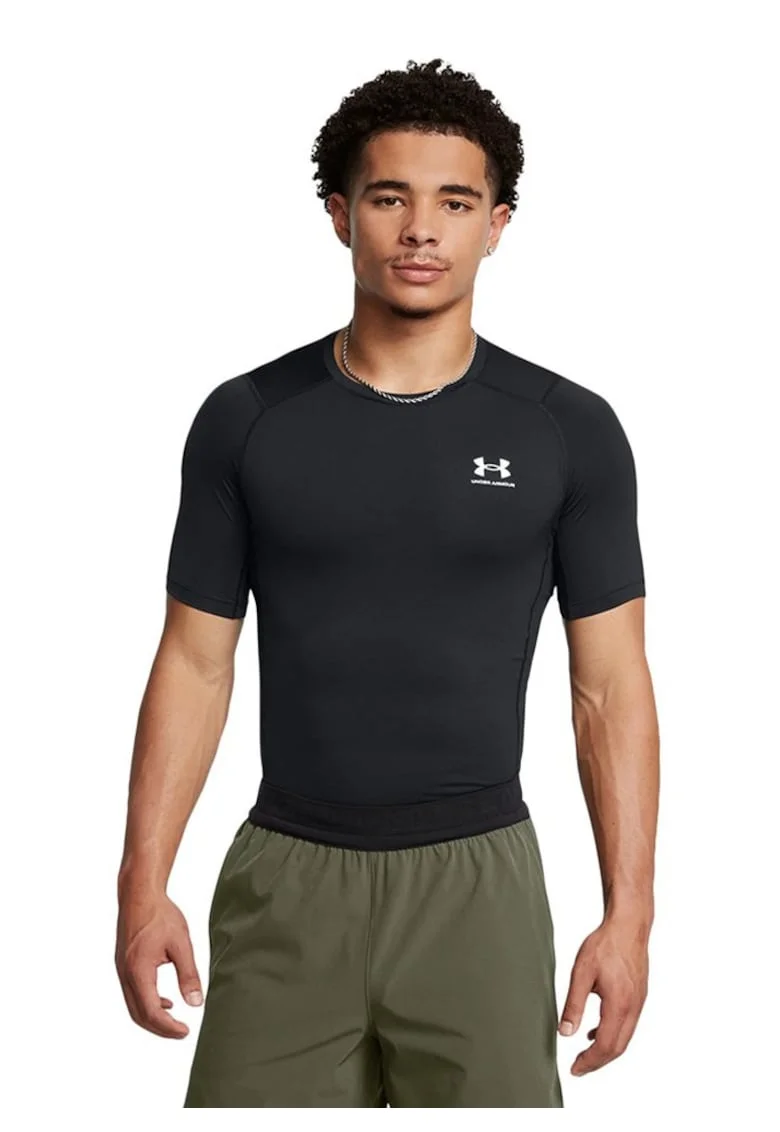 Tricou  HeatGear 1361518-002, Barbati, Negru