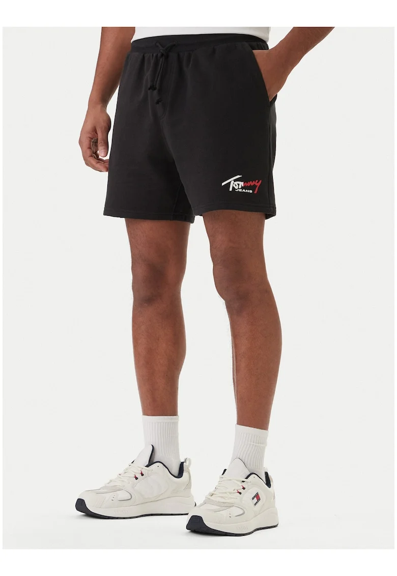 Pantaloni scurti pentru antrenament cu buzunare,