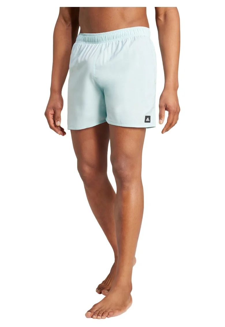 Pantaloni scurti de baie barbati  Solid CLX, albastri, material reciclat, Albastru