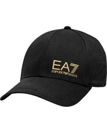 Sapca  EA7 Train Core Id Logo 40617, Auriu/Negru