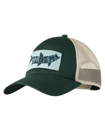 Sapca unisex  EXPLORE TRUCKER SALTY GREEN, culoare verde, marime