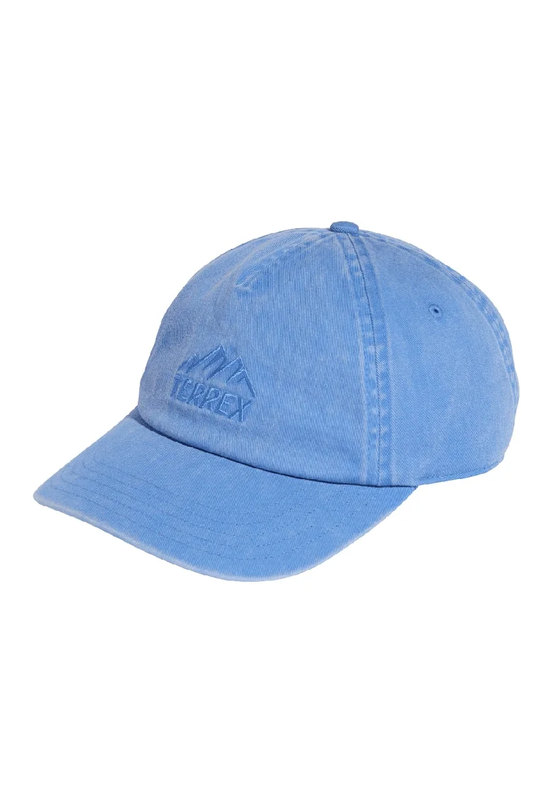 Sapca de bumbac unisex Terrex Trail, Albastru deschis