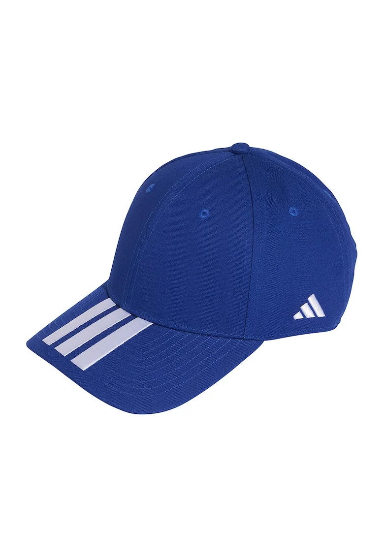 Sapca de bumbac unisex pentru fotbal Tiro, Albastru royal/Alb optic