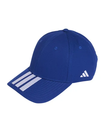 Sapca de bumbac unisex pentru fotbal Tiro, Albastru royal/Alb optic