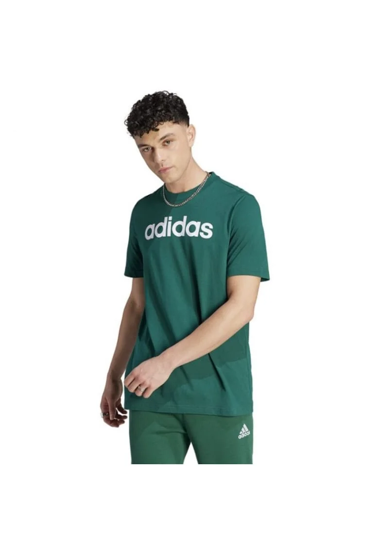 Tricou barbati Ij8658,  Bumbac, Verde,