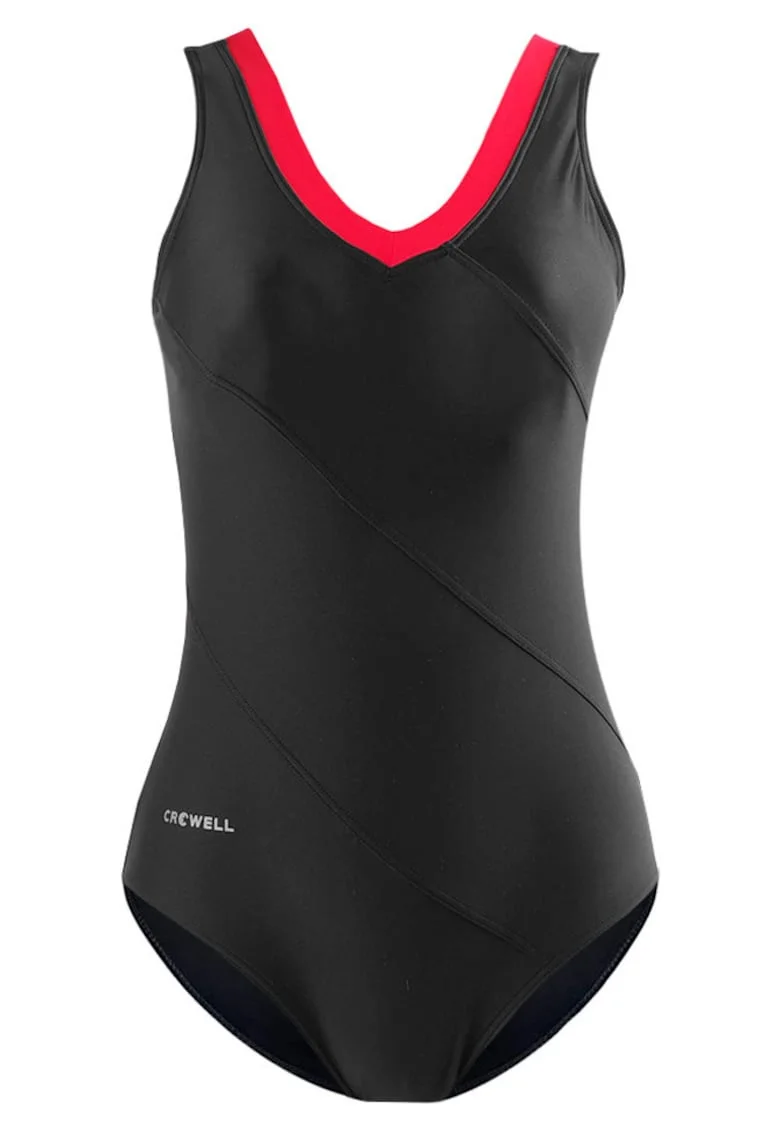 Costum de baie dama,  model ND05_K12381-46, negru,