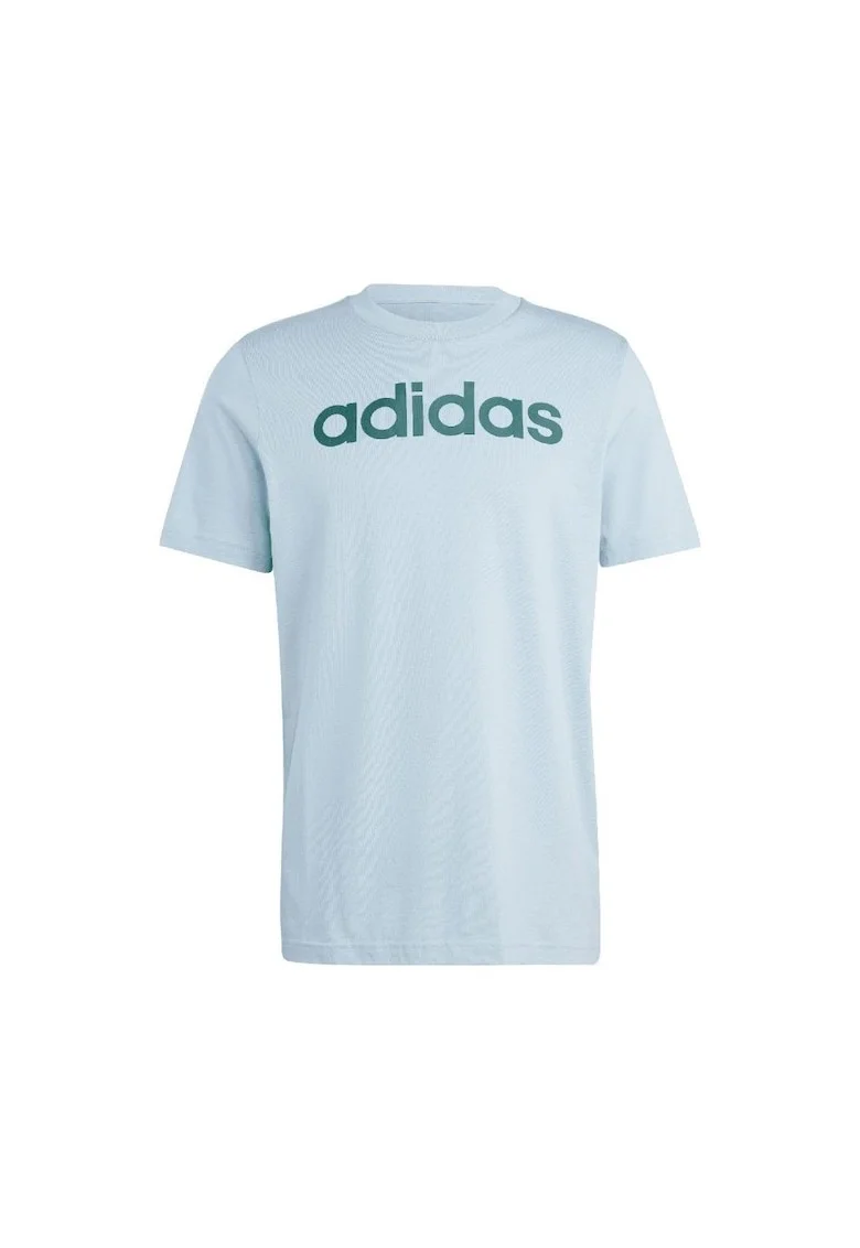 Tricou barbati  Essentials, bumbac, albastru, logo brodat