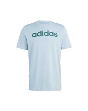 Tricou barbati  Essentials, bumbac, albastru, logo brodat