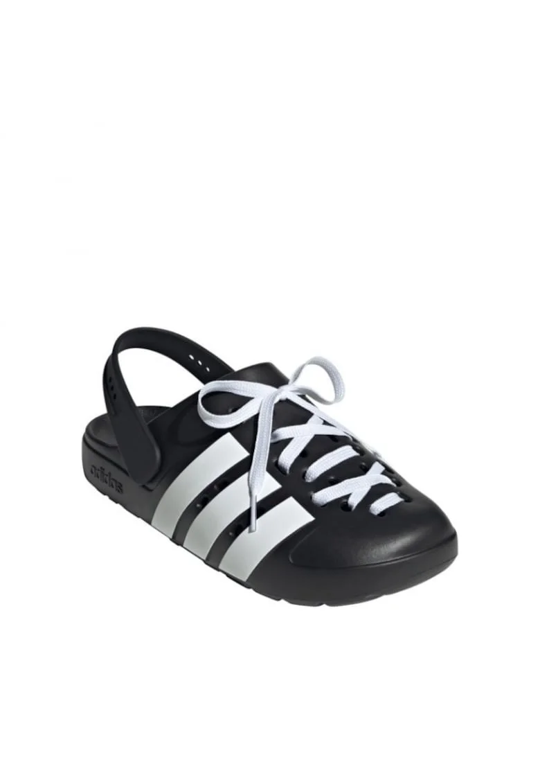 Saboti  Adilette Clog 2.0, negru/alb