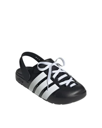 Saboti  Adilette Clog 2.0, negru/alb