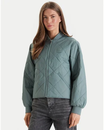 Jacheta bomber cu mansete elastice