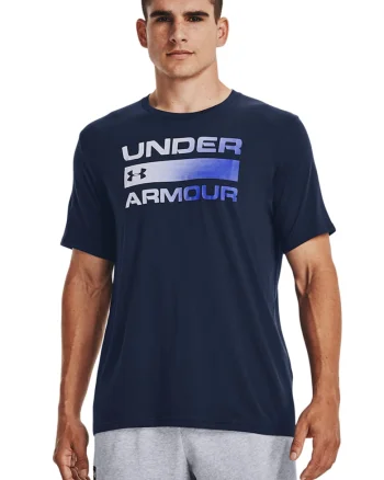 Tricou Team Issue, Gri inchis/Bleumarin