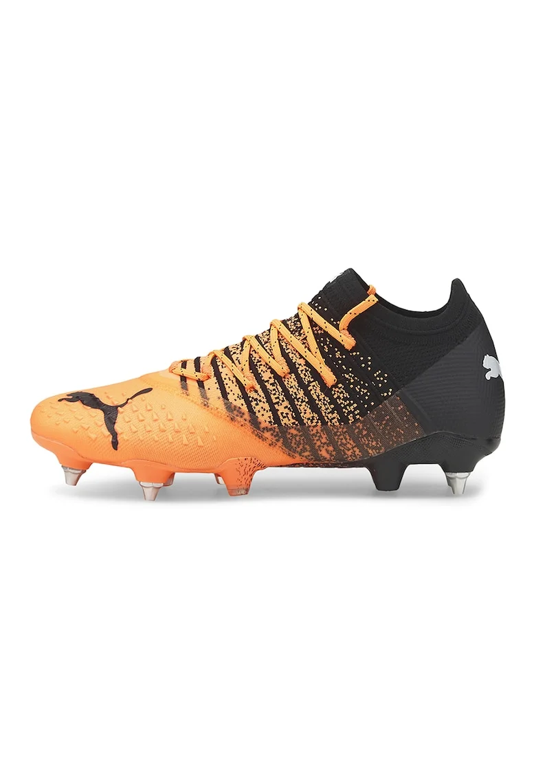 Pantofi pentru fotbal Future Z, Negru/Portocaliu