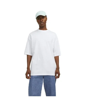 Tricou JACK &JONES Charge 37235, Alb