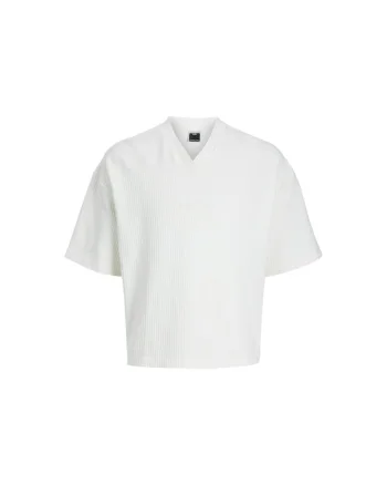 Tricou JACK &JONES Reflex Tex 37266, Alb