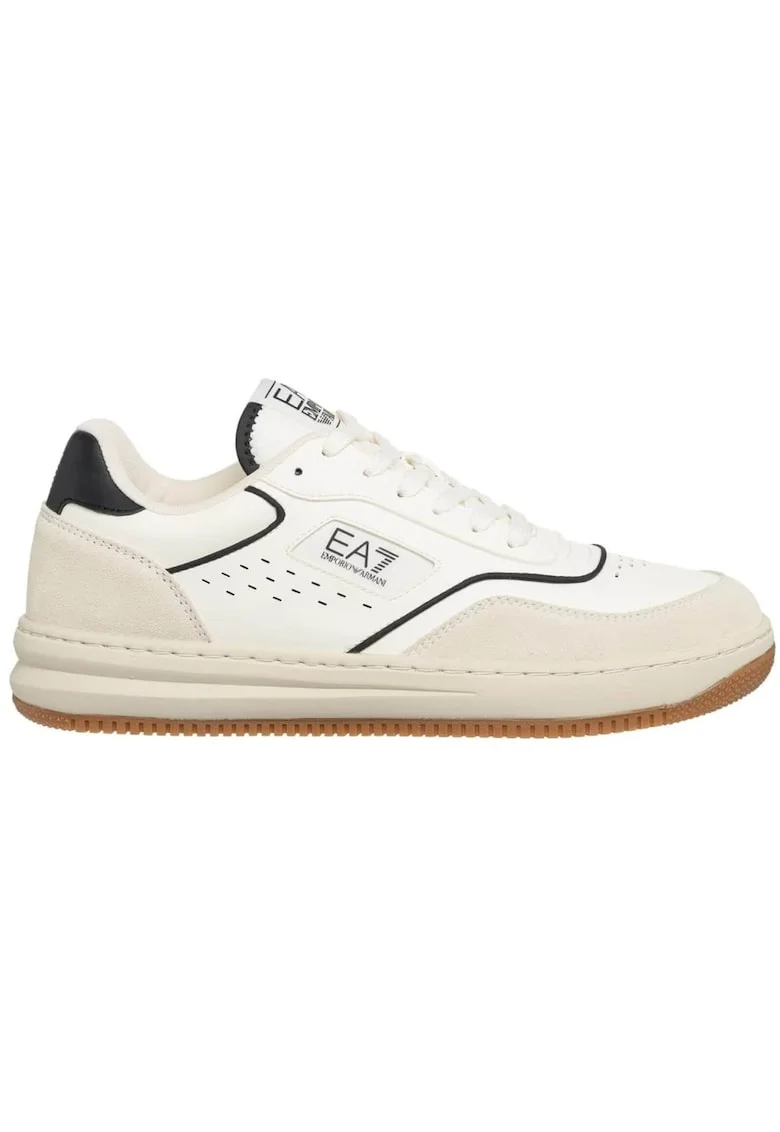 Pantofi sport  EA7 Retro Slasher, XK405-X8X190-U242 36903, Alb/Bej