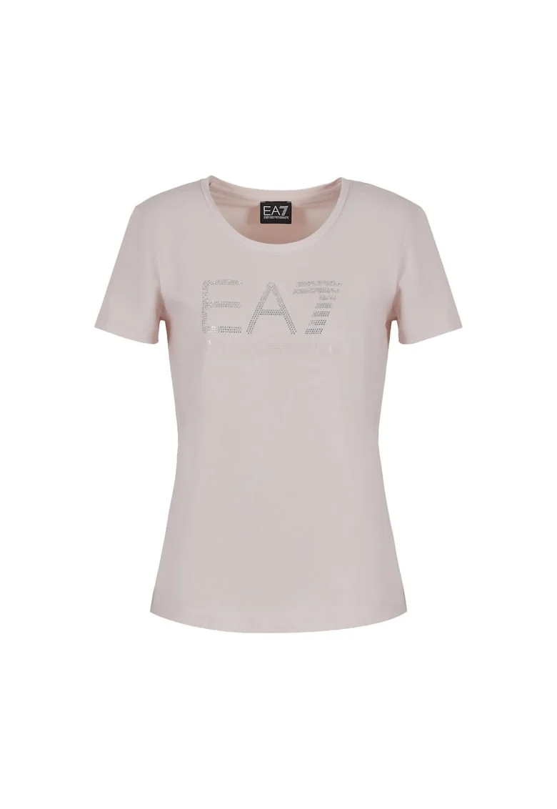 Tricou  EA7 Logo Series 30647, Violet
