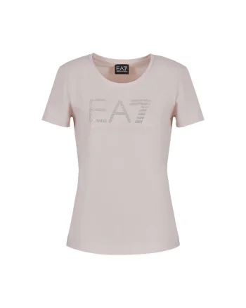 Tricou  EA7 Logo Series 30647, Violet