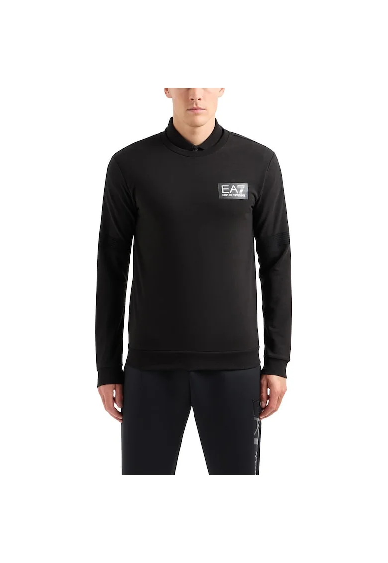 Bluza  EA7 Values 7 Lines - PJ9FZ-6RPM54-1200 28395, Negru