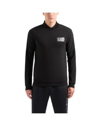 Bluza  EA7 Values 7 Lines - PJ9FZ-6RPM54-1200 28395, Negru