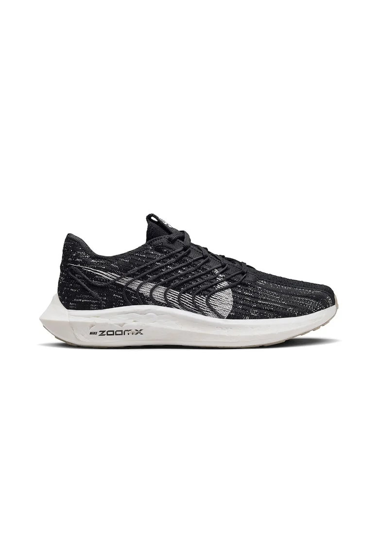 Pantofi din material textil pentru alergare Pegasus Turbo Next Nature, Alb/Negru
