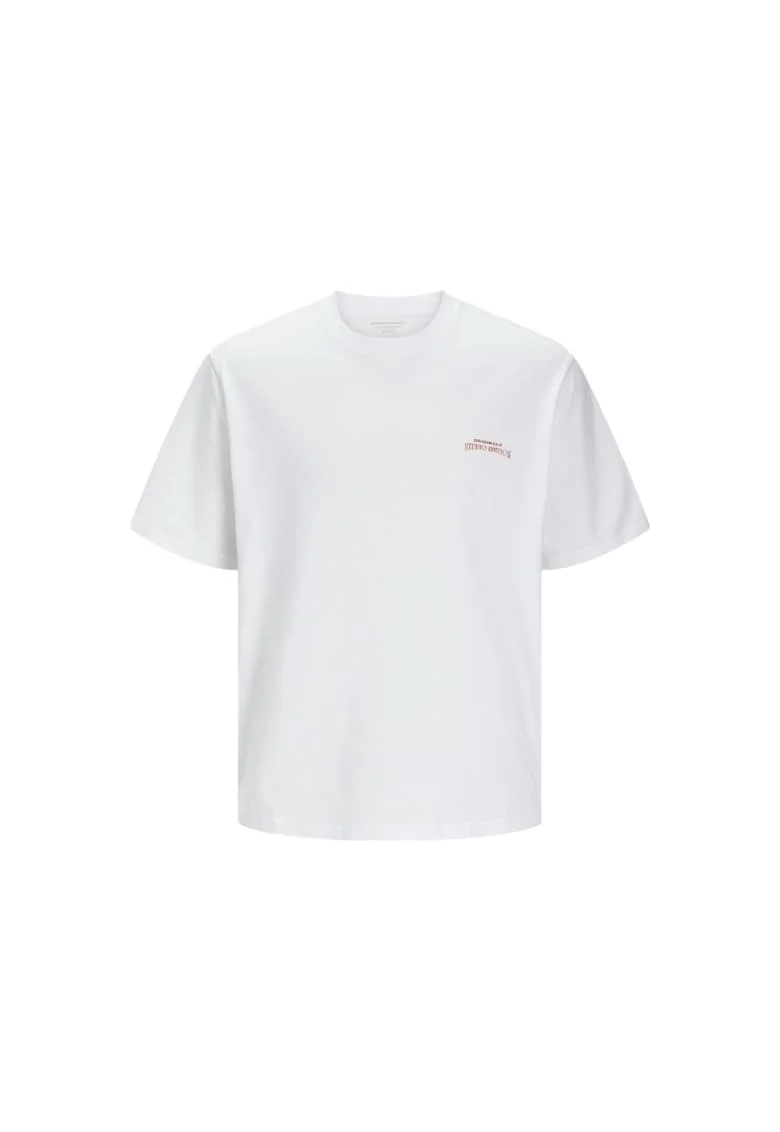 Tricou JACK &JONES Lucca 37251, Alb