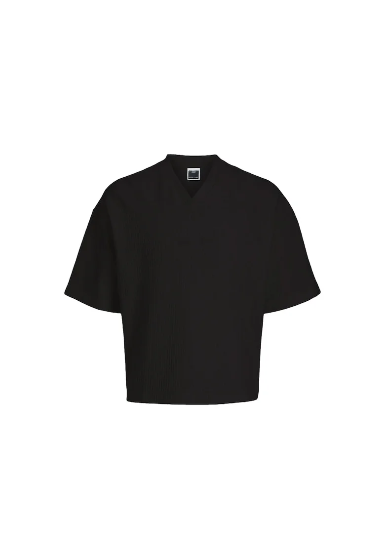 Tricou JACK &JONES Reflex Tex 37261, Negru