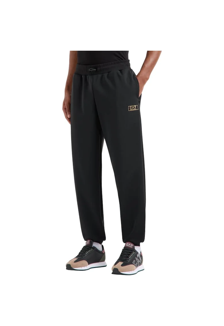 Pantaloni  EA7 Gold Label Tech 38749, Negru