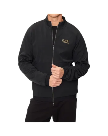 Bluza  EA7 Gold Label Tech FZ 38719, Negru