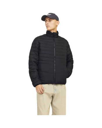 Jacheta JACK &JONES State Puffer Packable 38911, Negru