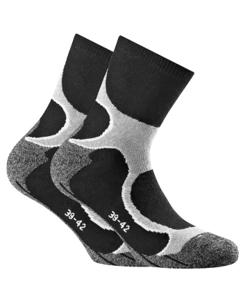 Set de sosete unisex pentru alergare - 2 perechi, Gri