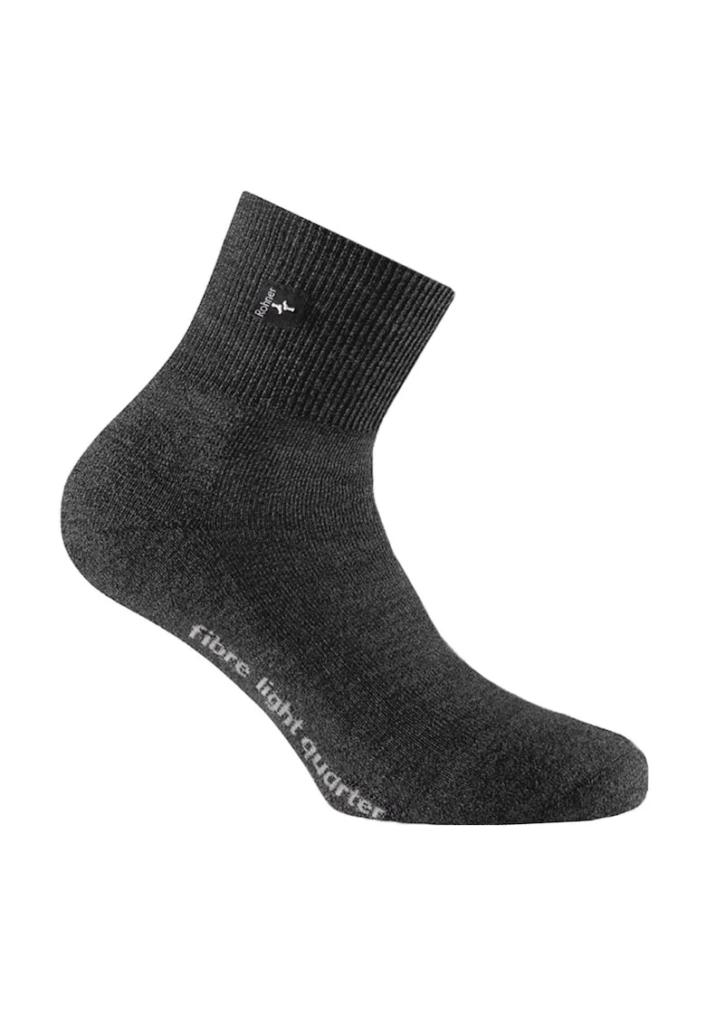Rohner advanced, Sosete unisex din amestec de lana, pentru trekking, Gri antracit