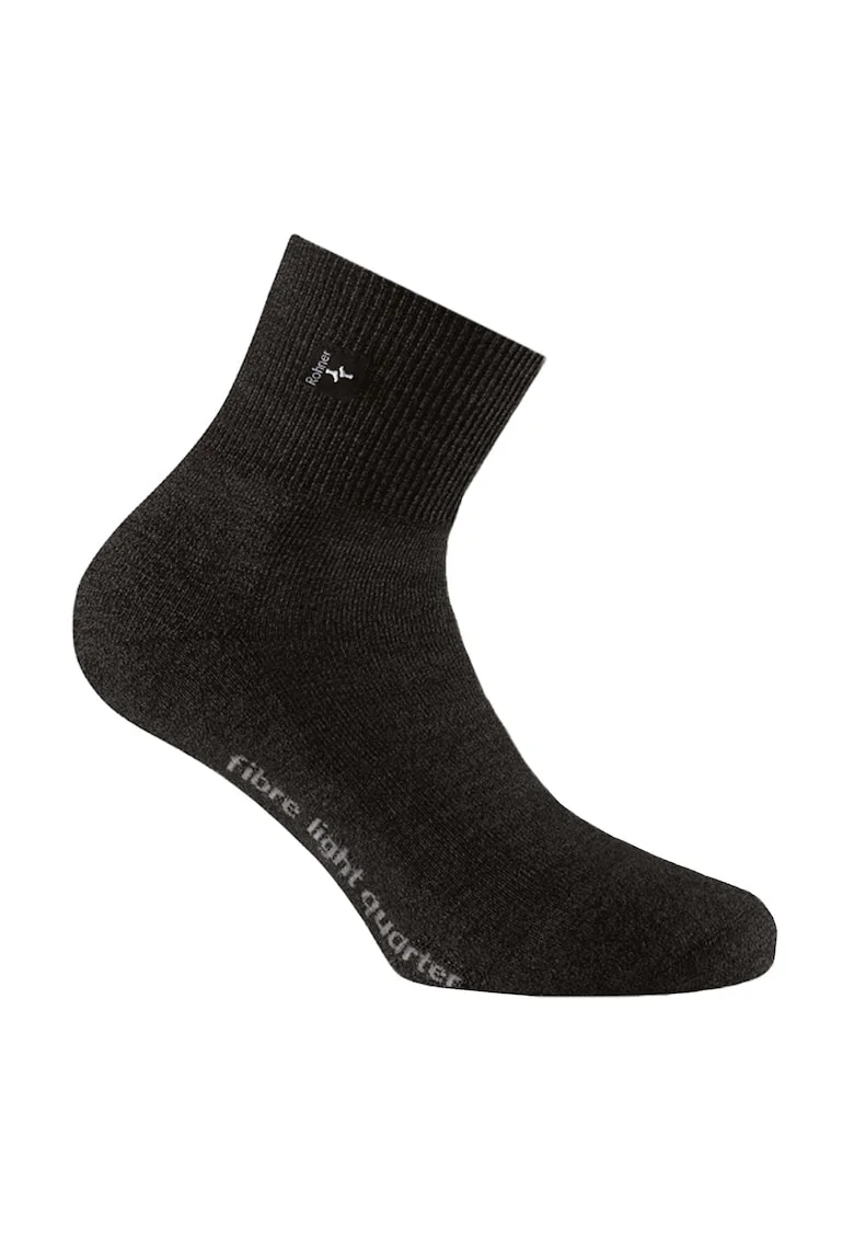 Rohner advanced, Sosete unisex din amestec de lana, pentru trekking, Negru
