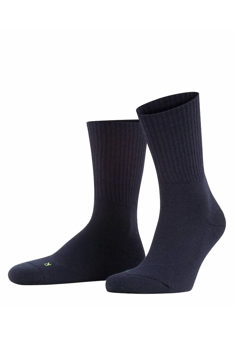 Sosete mid-calf unisex pentru trekking, Albastru ultramarin