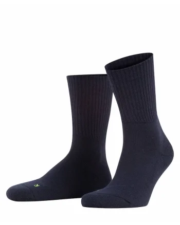 Sosete mid-calf unisex pentru trekking, Albastru ultramarin