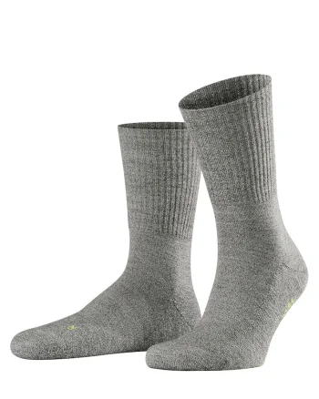Sosete mid-calf unisex pentru trekking, Gri