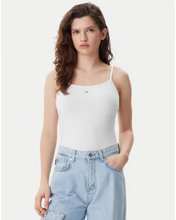 Maiou slim fit cu detaliu logo