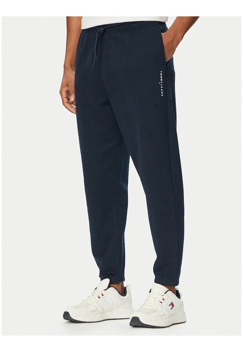 Pantaloni de trening regular fit cu talie cu snur