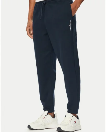 Pantaloni de trening regular fit cu talie cu snur