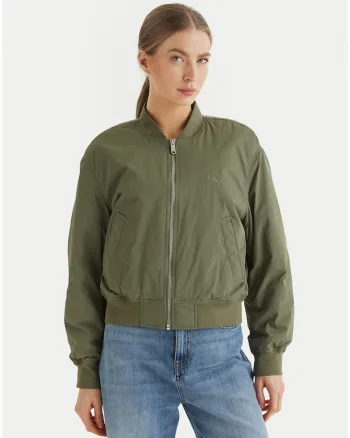 Jacheta bomber cu buzunare laterale