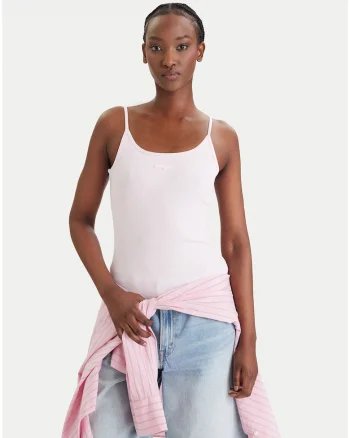 Top din bumbac slim fit,