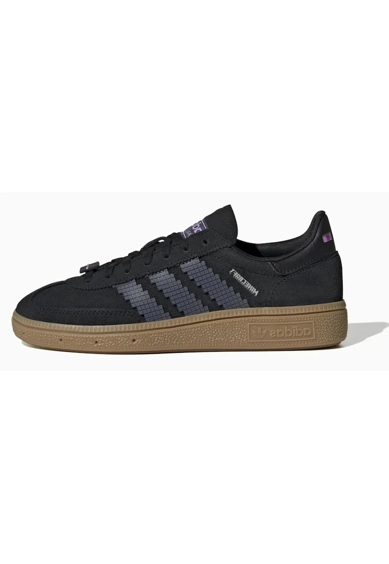 Pantofi sport dama,  Handball Spezial x Minecraft “Black/Grey/Brown” JP7995, marimea 38EU