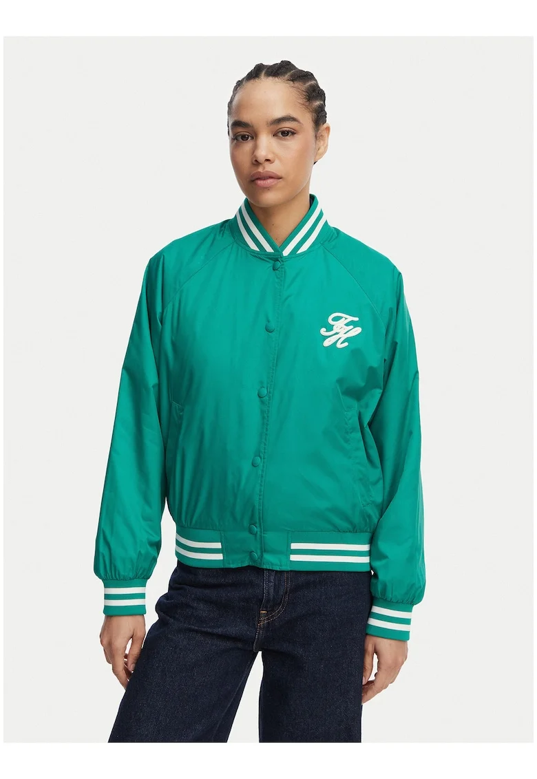 Jacheta bomber cu doua buzunare