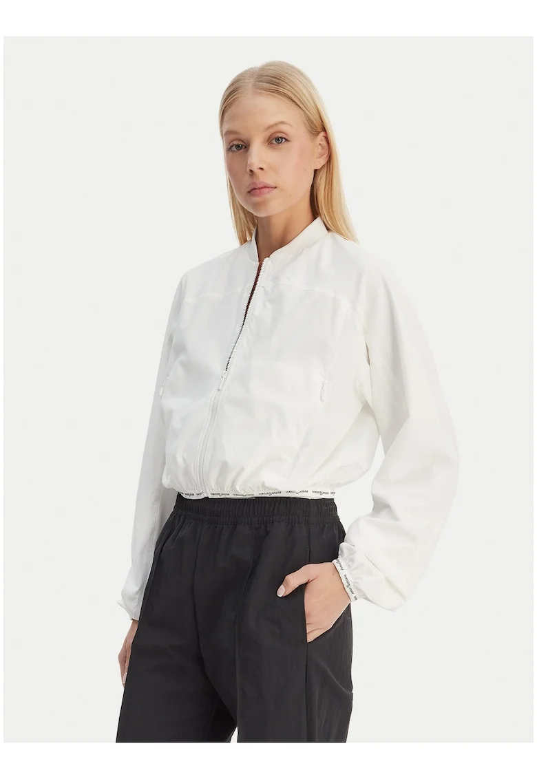 Jacheta bomber uni cu fermoar,