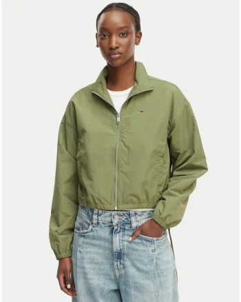 Jacheta bomber cu terminatie elastica,