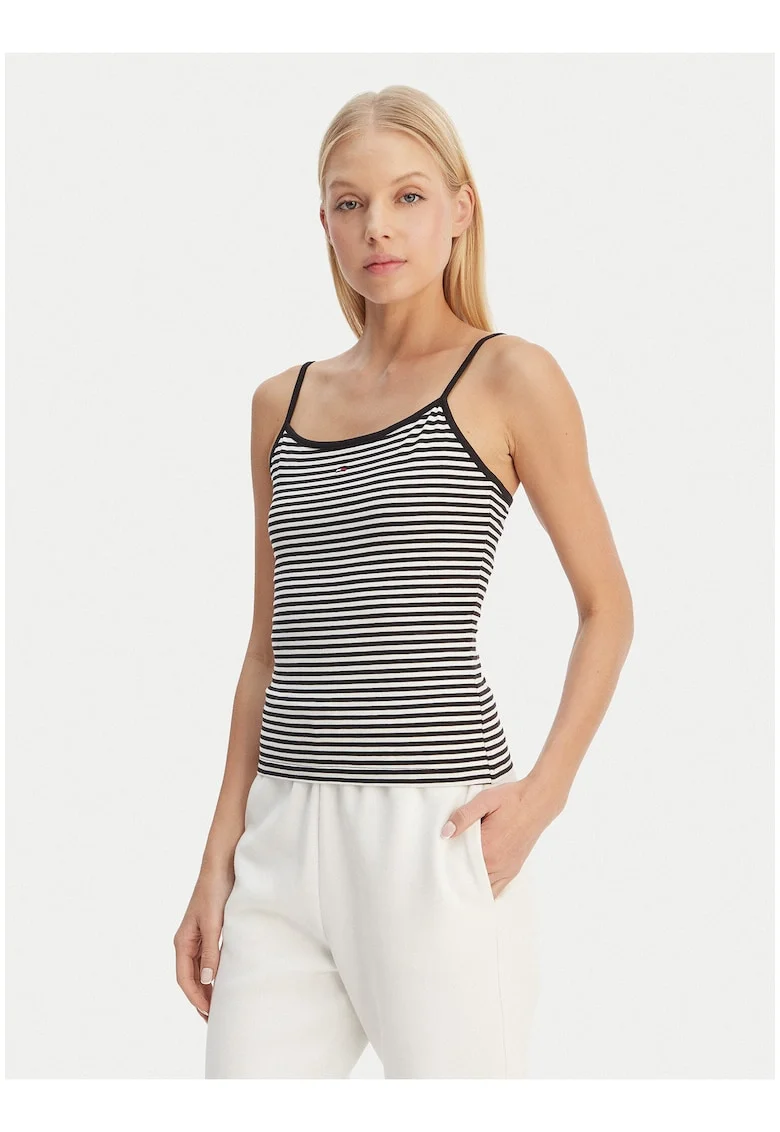 Top in imprimeu dungi slim fit