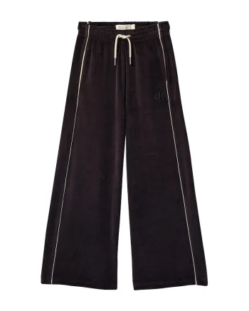 Pantaloni de trening cu snur, Negru