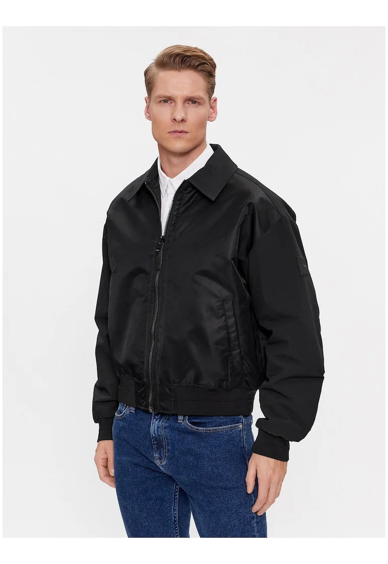 Geaca bomber cu frermoar,